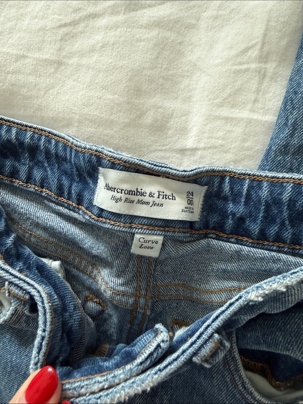 A&F Distressed Jeans - Picture 4 of 4